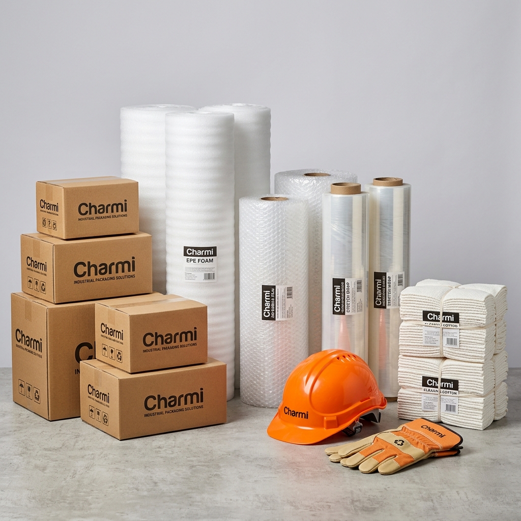 Stacked packaging products